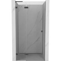 Mexen Lunar L dušo durys varstomos kairės 95 cm, permatomos, šepečiuota ginklo pilka - 834L-095-000-66-00-L