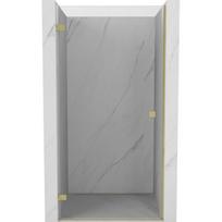 Mexen Lunar-B vyriamos dušo durys kairės 65 cm, skaidrios, aukso matinės - 832-065-000-55-00-L