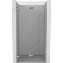 Mexen Lunar-F dušo durys, sulankstomos kairės 95 cm, skaidrios, chromas - 836-095-000-01-00-L