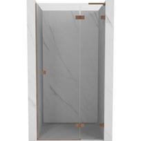 Mexen Lunar L atsidaromos dušo durys dešinės 100 cm, skaidrios, valcuotas varis - 834L-100-000-65-00-P