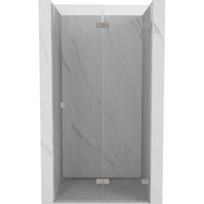 Mexen Lunar-F sulankstomos dušo durys dešinės 100 cm, skaidrios, šlifuotas nikelis - 836-100-000-97-00-P