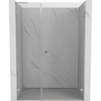 Mexen Lunar-B L dušo durys atveriamos dešinės 130 cm, permatomos, šlifuotas nikelis - 832SL-130-050-97-00-P