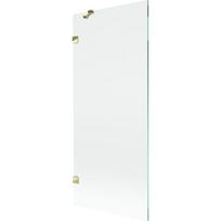 Mexen Lunar vonios pertvara, 1-durų, 80 x 150 cm, permatoma, auksinė - 897-080-000-50-00