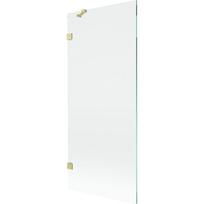 Mexen Lunar vonios ekranas vieno segmento 80 x 150 cm, skaidrus, auksinis šlifuotas - 897-080-000-55-00