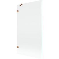 Mexen Lunar vonios sienelė, 1-duris, 100 x 150 cm, skaidri, rožinis auksas - 897-100-000-60-00