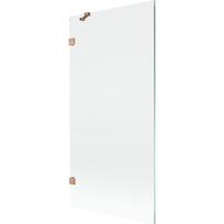 Mexen Lunar vonios pertvara, 1 lapo, 90 x 150 cm, skaidri, šepečiuota varinė - 897-090-000-65-00