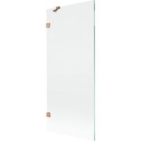 Mexen Lunar vonios pertvara su vienu varčia 80 x 150 cm, permatomas, šlifuotas varis - 897-080-000-65-00