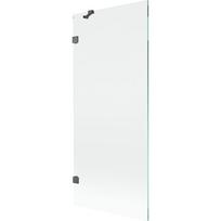 Mexen Lunar vonios ekranas, viengubas, 80 x 150 cm, permatomas, šepetėliu valyta pistoletinė pilka - 897-080-000-66-00