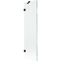 Mexen Lunar vienos dalies vonios širma 50 x 150 cm, skaidri, juoda - 897-050-000-70-00