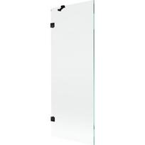 Mexen Lunar 1-sparnis vonios pertvaras 70 x 150 cm, permatomas, juodas - 897-070-000-70-00