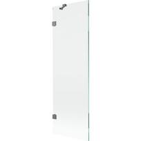 Mexen Lunar vonios dušo skydelis 1-sparnio 60 x 150 cm, permatomas, juodas chromas - 897-060-000-95-00