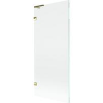 Mexen Lunar L vonios pertvaras 1-duris 80 x 150 cm, skaidrus, auksinis - 897L-080-000-50-00