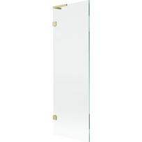 Mexen Lunar L vonios ekrano panelis 1-duris 60 x 150 cm, permatomas, šlifuotas auksinis - 897L-060-000-55-00