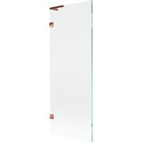 Mexen Lunar L vonios pertvara 1-durų 70 x 150 cm, skaidri, rožinis auksas - 897L-070-000-60-00
