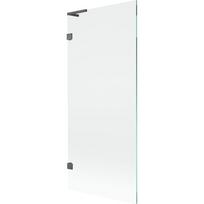 Mexen Lunar L vonios širmos 1-duris 80 x 150 cm, skaidrus, matinė pilka - 897L-080-000-66-00