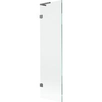 Mexen Lunar L vonios panelis su vienu varčiu 50 x 150 cm, permatomas, ginklų metalas - 897L-050-000-95-00