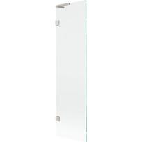 Mexen Lunar L vonios ekrano sienelė, 1 varčios, 50 x 150 cm, permatomas, matinis nikelis - 897L-050-000-97-00