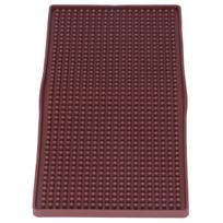 Bar Mat Premium Food Grade Silicone Heat Resistant Durable Odorless Nonslip Soft Flexible Coffee Bar MatBrown ruda
