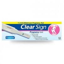 Nėštumo testas Clear Sign Midstream (1 vnt.)