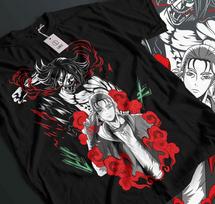 Unisex Attack On Titan Season 4 Eren Tatakae, AoT Anime, Eren Yeager T-Shirt 173 4XL