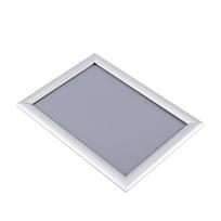 A4 A4 aliuminio prispaudžiamas paveikslų rėmelis Paveikslų plakatų laikikliai Klipas Ekranas sieniniai skelbimų lentos ženklai