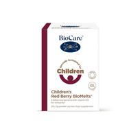 Biocare Children's Red Berry BioMelts Gerųjų bakterijų ir vitamino D milteliai, 28x1g
