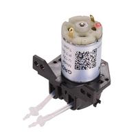 GROTHEN DC 12V dozavimo siurblys Peristaltinis siurblys Mini vandens skysčio siurblys Peristaltinio vamzdelio galvutė Savisiurbimo funkcija 2mmX4mm juoda