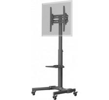 Goobay Floor stand | TV Presentation Stand Basic, Size L | Height adjustment | 37-70 " | Maximum weight (capacity) 35 kg | Black