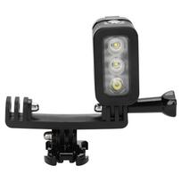 45M Vandeniui atsparus LED vaizdo nardymo apšvietimas po vandeniu, skirtas GoPro HERO 4 veiksmo kamerai