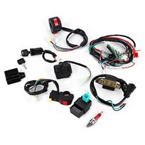 Laidų rinkinys solenoidinio ritės lygintuvo CDI rinkinys tinka 50cc 70cc 110cc 125cc ATV keturračiui