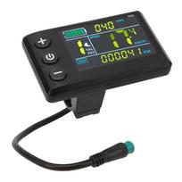 Elektrinio dviračio LCD ekranas ABS Vandeniui atsparus LCD S866 Elektrinio paspirtuko spalvoto ekrano ekranas Valdymo pultas ličiui