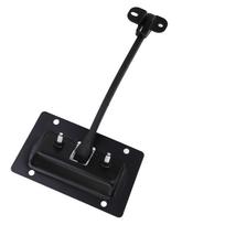 Juodas galinių durelių dirželio laikiklis 04589890AC Mažo triukšmo, atsparus vibracijai Pakeitimas Jeep Wrangler 2011–2018