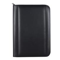 Nešiojamas Profesionalus Verslo Portfolio Padfolio Aplankas Dokumentų Dėklas Organizatorius A5 PU Oda Užtrauktuku Su