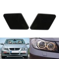 2x priekinių žibintų apiplovimo antgalio dangteliai BMW E90 E91 3 serijos 61678031307 61678031308