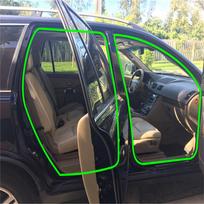 118 colių EPDM gumos ir plieno automobilio durų krašto sandariklis, orui nelaidi juosta, kairė arba dešinė, JAV