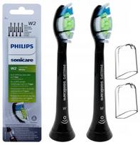 Elektrinio dantų šepetėlio antgalis "Philips Diamond Clean" antgalis juodas HX6062/13 2-PAK