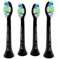 Elektrinio dantų šepetėlio antgalis 2x "Philips Diamond Clean" antgalis juodas HX6062/13 2-PAK