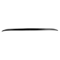 Automobilio galinės bagažinės spoileris Blizgus juodas Guminis 120x4cm 47.2x1.6in Universalus su dvipuse lipnia juosta