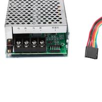 DC10V-55V PWM Šepetėlinio nuolatinės srovės variklio greičio reguliatorius CW CCW Atbulinės eigos jungiklis Su skaitmeniniu ekranu