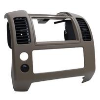 Center Dash Console Instrument Panel Bezel Replacement for Frontier 2005 2020 Car Center Console Bezel Brown 68259 ZP16A