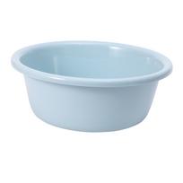 Namų Apvalus Plastikinis Praustuvė Storas Kūdikio Studentų Bendrabučio Praustuvė Mažas Dydis 29.5x10cm Mėlynas Storas Stilius