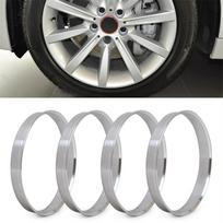 BMW ratų stebulės centravimo žiedai 74,1 mm į 72,6 mm Aliuminio centrinis žiedas 4 vnt./komplektas