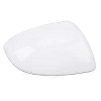 Side Mirror Cap Cover White Stylish Look UV Protection Scratch Resistant Side Rearview Wing Mirror Cap for 2 3 6 Right