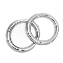 2PCS Car Front Fog Light Ring Cover Trim Chrome Plated Glossy Replacement for CHR 2016‑2018