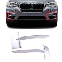 2014-17 BMW X5 F15 Priekinio buferio grotelės Grotelių apdailos juosta Chromuota 51117303113