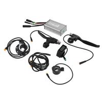 36V 48V 500W Elektrinio Variklio Valdiklio Rinkinys KT 22A Variklio Valdiklis su LCD4 Ekrano Skydeliu 130X Droselis 8C Jutiklis