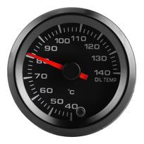 2in 12V Oil Temperature Gauge 40 140 celsius  Display 7 Colors Backlight with Sensor Universal for Car
