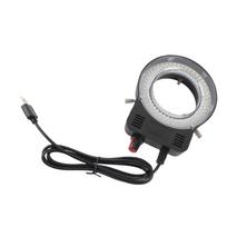 LED mikroskopo žiedinis šviestuvas 144 LED 4W 6500–7500K 32000–36000LX Reguliuojamas ryškumas Maitinamas USB Mikroskopo lempa