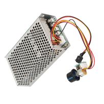 10–50V 100A 3000W nuolatinės srovės variklio greičio reguliatorius PWM valdymo jungiklis reguliatorius balta