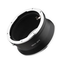 M645 GFX Camera Lens Adapter Replacement for Mamiya 645 Lens to  G Mount GFX100 GFX50S GFX50R GFX100S Cameras juoda